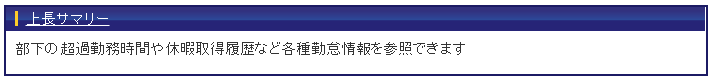 上長サマリー1